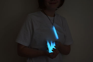 4 inch 10mm Aqua Glow Sticks- 50 Per Package
